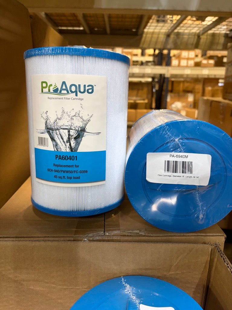 Filter Cartridge, Diameter: 6”, Length: 8-1/4" — ProAqua Part #PA-6940M