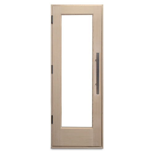 Prosaunas Douglas Fir Sauna Door, Hemlock Jamb, Dual-Pane Insulated Glass - view 2