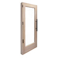 Prosaunas Douglas Fir Sauna Door, Hemlock Jamb, Dual-Pane Insulated Glass - view 3