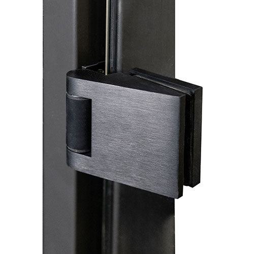 Prosaunas Prehung Clear Glass Sauna Door, Black Alder Frame - view 7