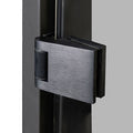 Prosaunas Prehung Tinted Glass Sauna Door, Black Alder Frame - view 7