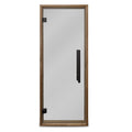 Prosaunas Prehung Tinted Glass Sauna Door, Thermo-Aspen Frame