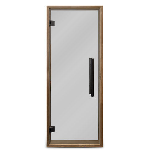 Prosaunas Prehung Tinted Glass Sauna Door, Thermo-Aspen Frame