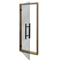 Prosaunas Prehung Tinted Glass Sauna Door, Thermo-Aspen Frame - view 3