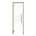 Prosaunas Prehung Clear Glass Sauna Door, Aspen