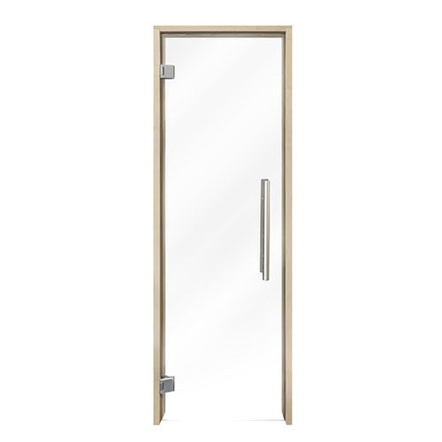 Prosaunas Prehung Clear Glass Sauna Door, Aspen