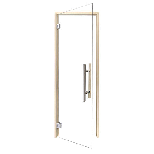 Prosaunas Prehung Clear Glass Sauna Door, Aspen - view 2