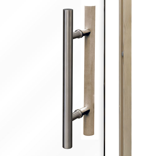 Prosaunas Prehung Clear Glass Sauna Door, Aspen - view 3