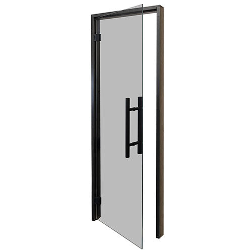 Prosaunas Prehung Tinted Glass Sauna Door, Black Alder - view 3