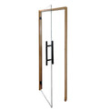 Prosaunas Prehung Clear Glass Sauna Door, Thermo-Aspen - view 3