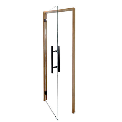 Prosaunas Prehung Clear Glass Sauna Door, Thermo-Aspen - view 3