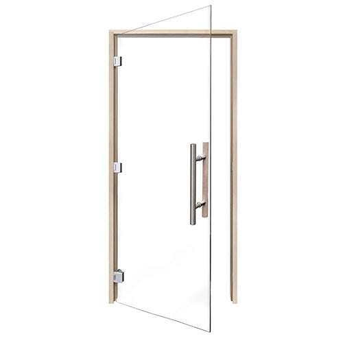 Prosaunas Prehung ADA Clear Glass Sauna Door, Aspen - view 2