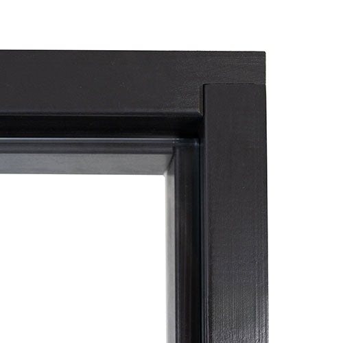 Prosaunas Prehung ADA Clear Glass Sauna Door, Black Alder - view 5
