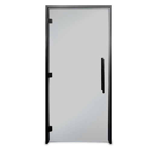 Prosaunas Prehung ADA Tinted Glass Sauna Door, Black Alder