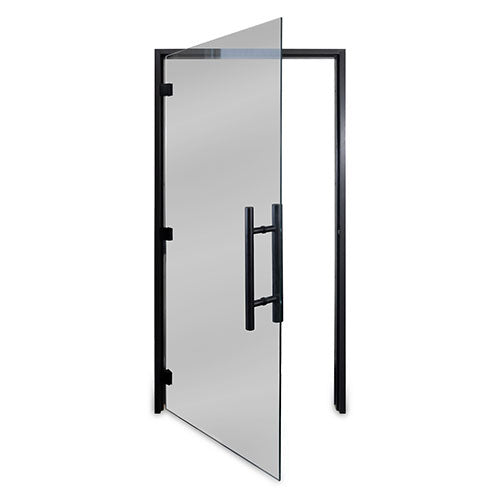 Prosaunas Prehung ADA Tinted Glass Sauna Door, Black Alder - view 2