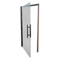 Prosaunas Prehung ADA Tinted Glass Sauna Door, Black Alder - view 3