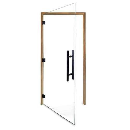Prosaunas Prehung ADA Clear Glass Sauna Door, Thermo-Aspen - view 2
