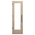 Prosaunas Douglas Fir Sauna Door, Hemlock Jamb, Dual-Pane Insulated Glass - view 2