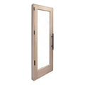 Prosaunas Douglas Fir Sauna Door, Hemlock Jamb, Dual-Pane Insulated Glass - view 3