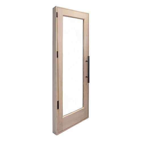 Prosaunas Douglas Fir Sauna Door, Hemlock Jamb, Dual-Pane Insulated Glass - view 3
