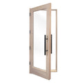 Prosaunas Douglas Fir Sauna Door, Hemlock Jamb, Dual-Pane Insulated Glass