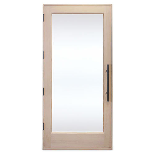 Prosaunas Douglas Fir ADA Sauna Door, Hemlock Jamb, Dual-Pane Insulated Glass - view 2