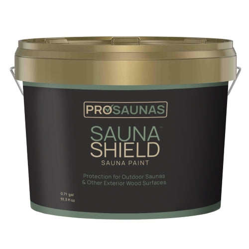 Prosaunas Sauna Paint for Exterior Sauna Wood Surfaces, 2.7L