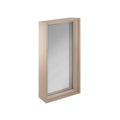 Prosaunas Hemlock Tempered Dual Pane Tinted Glass Sauna Window with Hemlock Jamb