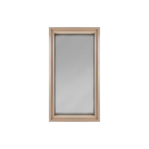 Prosaunas Hemlock Tempered Dual Pane Tinted Glass Sauna Window with Hemlock Jamb - view 2