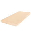 Prosaunas Sauna Wood, Vertical Grain, Smooth 4 Sides, Eased Edges, Bench Material