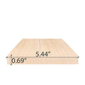 Prosaunas Sauna Wood, Vertical Grain, Smooth 4 Sides, Eased Edges, Bench Material - view 4
