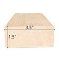 Prosaunas Sauna Wood, Vertical Grain, Clear, Smooth 4 Sides Eased Edges, Bench Material - view 4