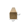 Prosaunas Sauna Wood, Smooth 4 Sides, Eased Edges, Trim Moulding, SHP Profile - view 3