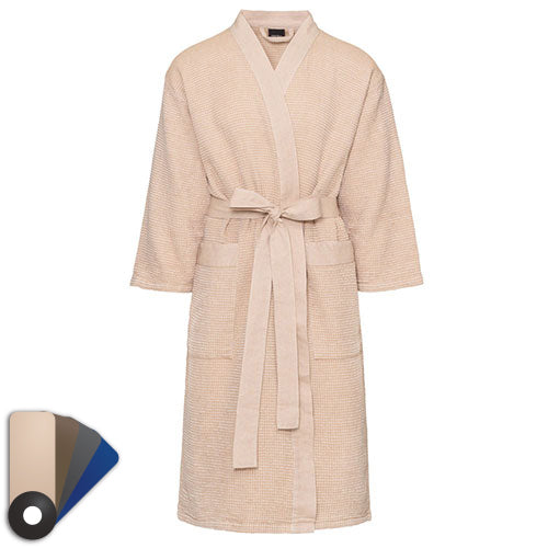 Rento Bath Robe, Cotton/Polyester, S/M