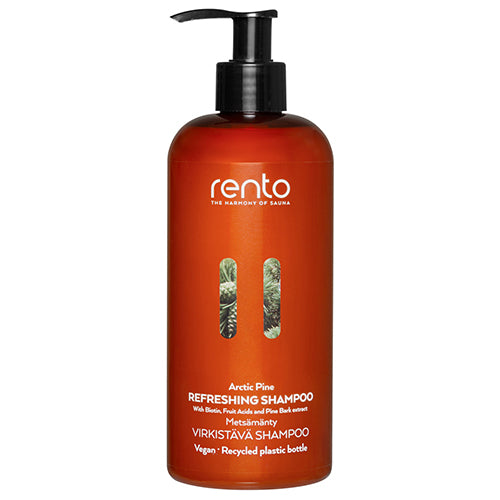Rento Shampoo, Refreshing, 400mL, Arctic Pine
