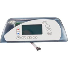 Spaside Control, Sundance 850, 10-Button, LCD, 1-Pump — Sundance Jacuzzi Part #SD6600-865