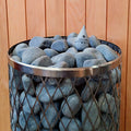 SaunaLife Sauna Gnome with Cone Hat, Carved Soapstone