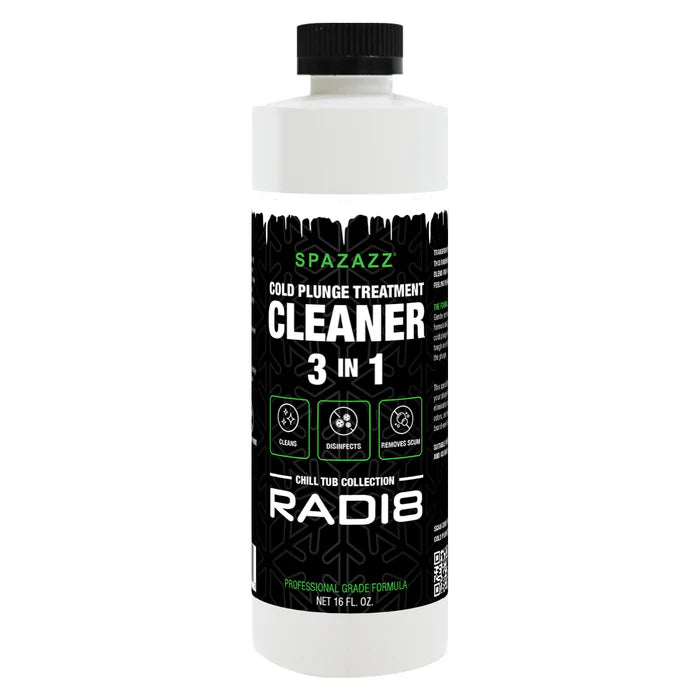 16oz Cold Plunge Treatment Cleaner 3in1: Radi8 — Spazazz Part #SZ192