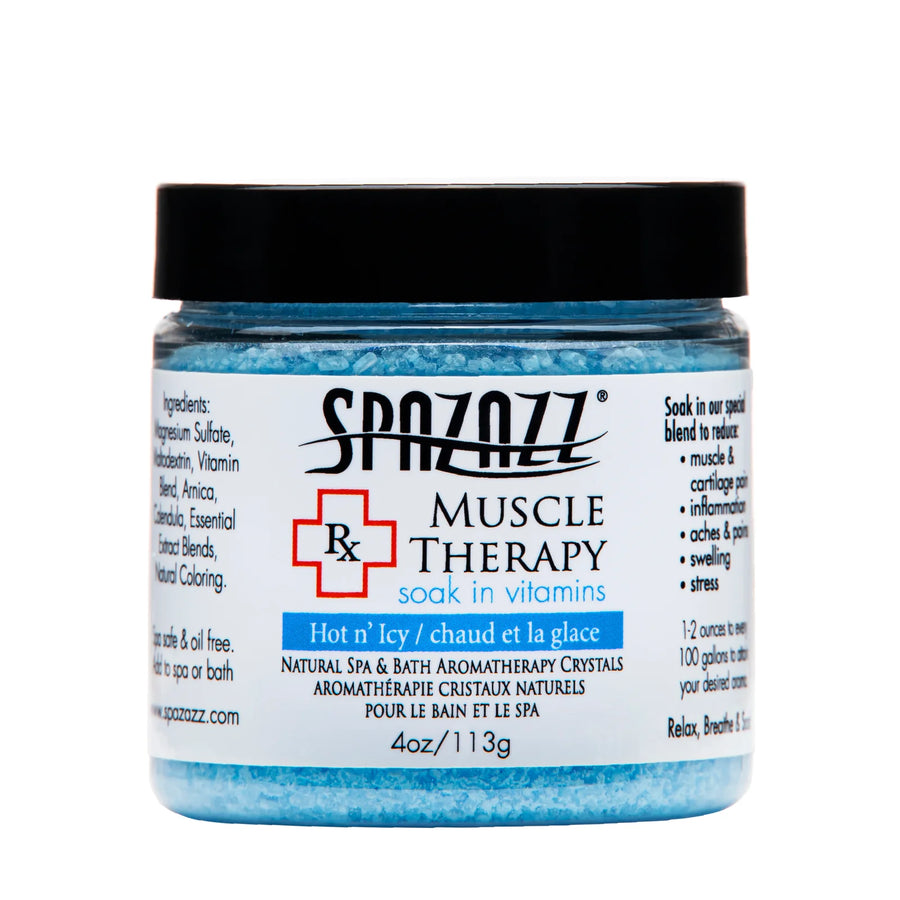 RX Therapy Crystal: Muscular Therapy - Hot 'n Icy 4oz — Spazazz Part #SZ6014
