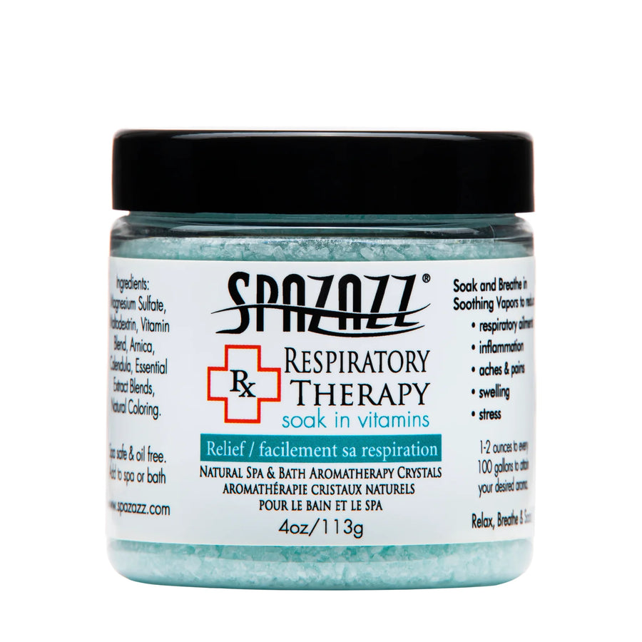 RX Therapy Crystal: Respiratory Therapy - Relief 4oz — Spazazz Part #SZ6034