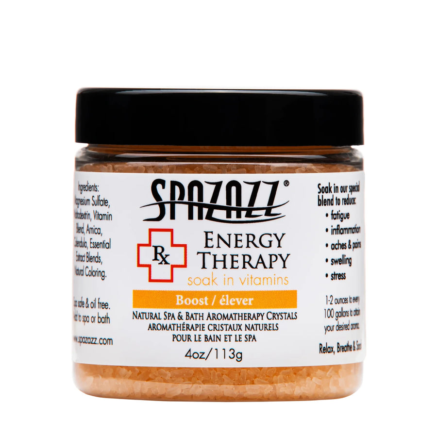 RX Therapy Crystal: Energy Therapy - Boost 4oz — Spazazz Part #SZ6064