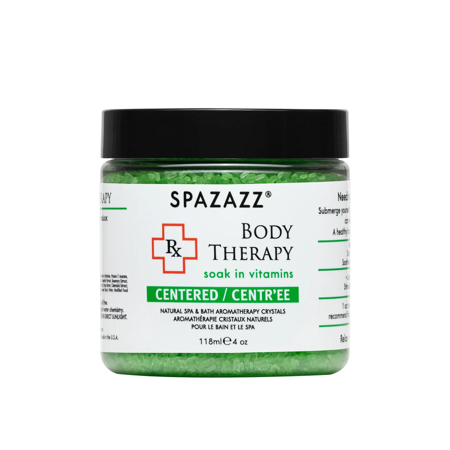 RX Therapy Crystal: Body Therapy - Cenetered 4oz — Spazazz Part #SZ6144
