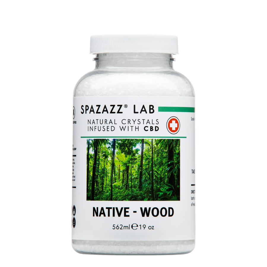 Spa Lab 19oz. Crystal: Native - Wood — Spazazz Part #SZ652