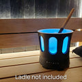 SaunaLife Bluetooth Sauna Bucket with Wireless Audio, Phone Connectivity, and Color Lighting