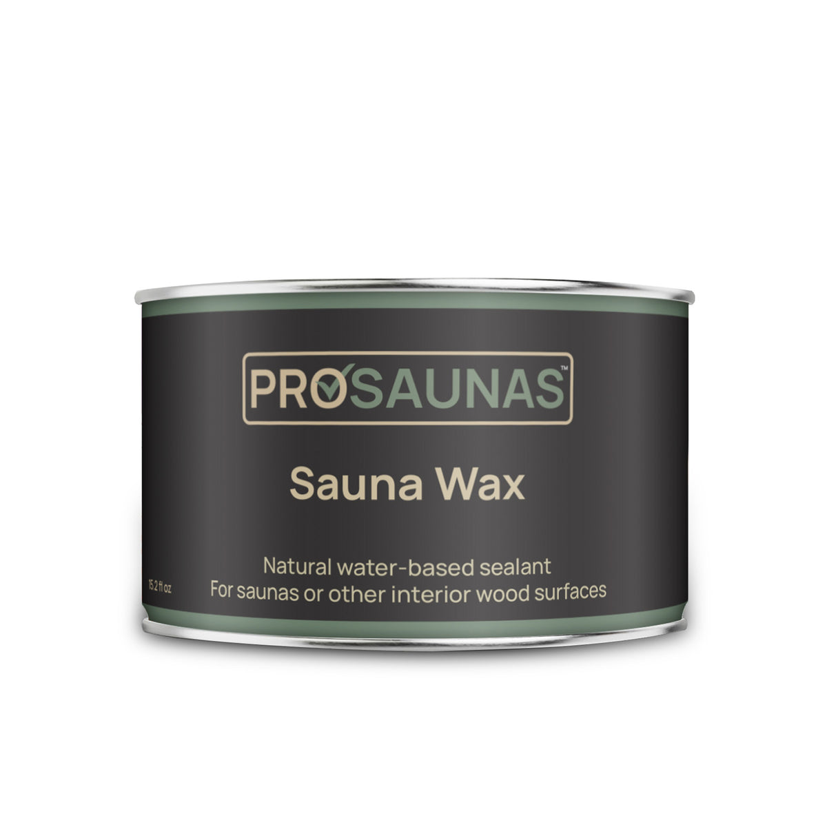 Prosaunas Sauna Wood Wax, 15.2 fl. oz. (450ml)
