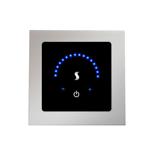ThermaSol MicroTouch Square Steam Shower Control Polished Chrome