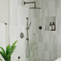 ThermaSol Microtouch Round Steam Shower Control in Shower