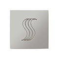 ThermaSol SteamVection Square Steam Head with Aromatherapy Reservoir, Polished Chrome