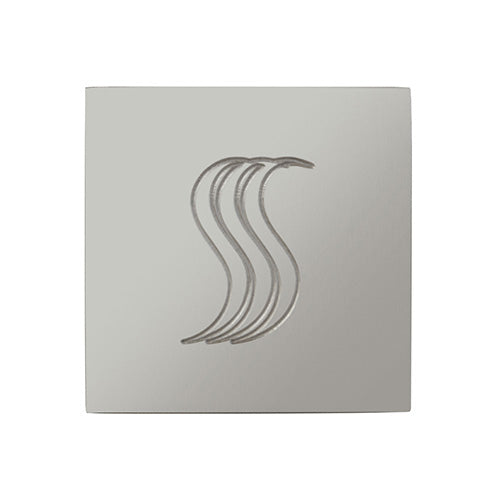 ThermaSol SteamVection Square Steam Head with Aromatherapy Reservoir, Polished Chrome