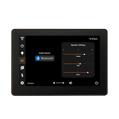 ThermaSol ThermaTouch2 15 Inch Steam Shower Control Audio Settings